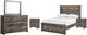 Signature Design by Ashley® Drystan 5-Piece Multi Full Panel Bookcase Bed Set-0