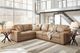 Signature Design by Ashley® Bandon 4-Piece Toffee Left Arm Facing Sectional-4