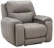 Signature Design by Ashley® Trendsetter Ash Power Recliner with Audio Seating-0