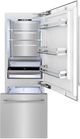 ZLINE 30" 16.1 Cu. Ft. Stainless Steel Counter Depth Bottom Freezer Refrigerator-1
