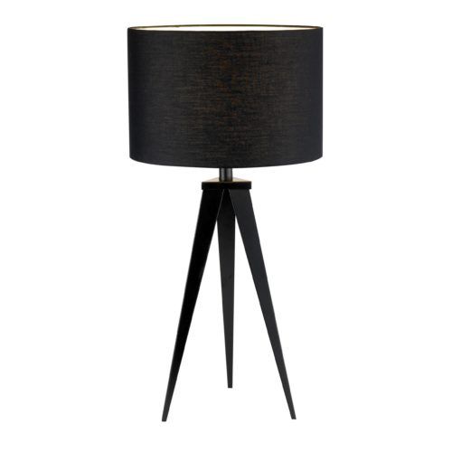 Adesso® Director Matte Black Table Lamp-0