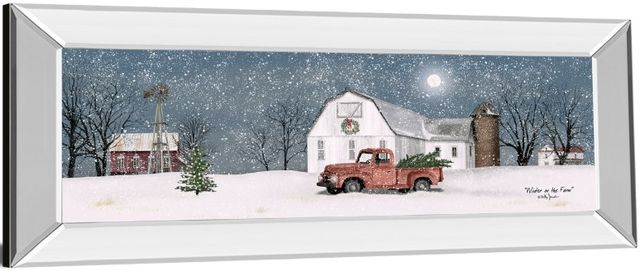 Classy Living Billy Jacobs Winter on the Farm Wall Art-1