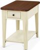 Peters-Revington™ Casual Choices™ Walnut Chairside Table with Pistachio Base-1