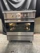 Fisher & Paykel 30" Brushed Stainless Steel with Black Glass Pro Style Natural Gas Range-0