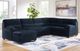 Signature Design by Ashley® SimpleJoy 3-Piece Navy Left-Arm Facing Sectional and Chaise-1
