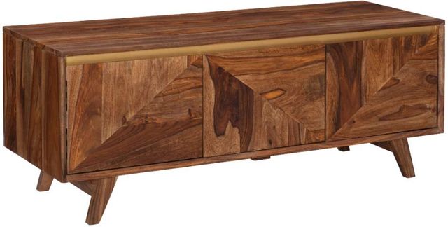 Powell® Kerris Kannon Brown Media Stand-0