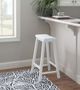 Powell® Beamon White Bar Stool-1