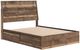 Signature Design by Ashley® Zadilyn Brown Queen Storage Panel Bed-4