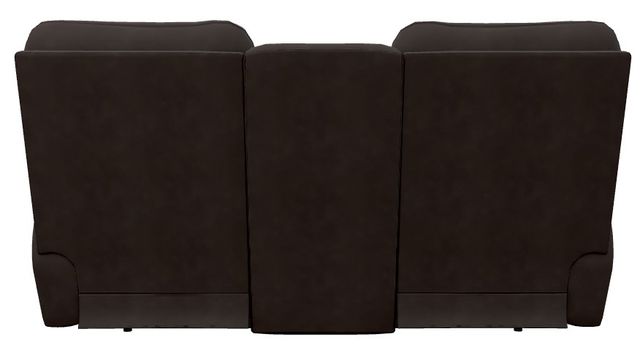 La-Z-Boy® Brooks Godiva Power Reclining Loveseat with Console and Headrest-3