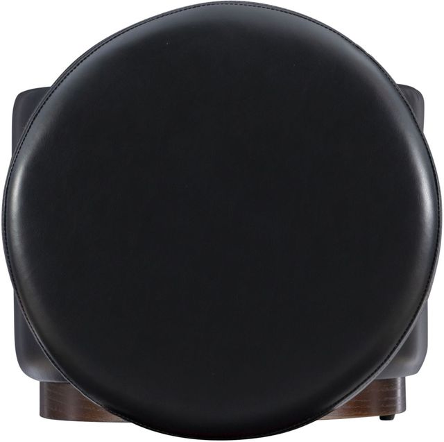 Linon Sunny Black Storage Ottoman-4