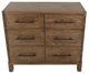 International Furniture Direct Merida Barrel Brown Dresser-1