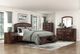 Homelegance® Hudson Cherry Full Platform Storage Bed-5