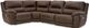 Signature Design by Ashley® Dunleith 4-Piece Chocolate Reclining Sectional-0