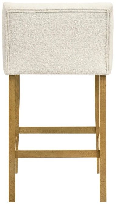 Armen Living Fauna 3-Piece Amber Glow/White Counter Stool Set-4