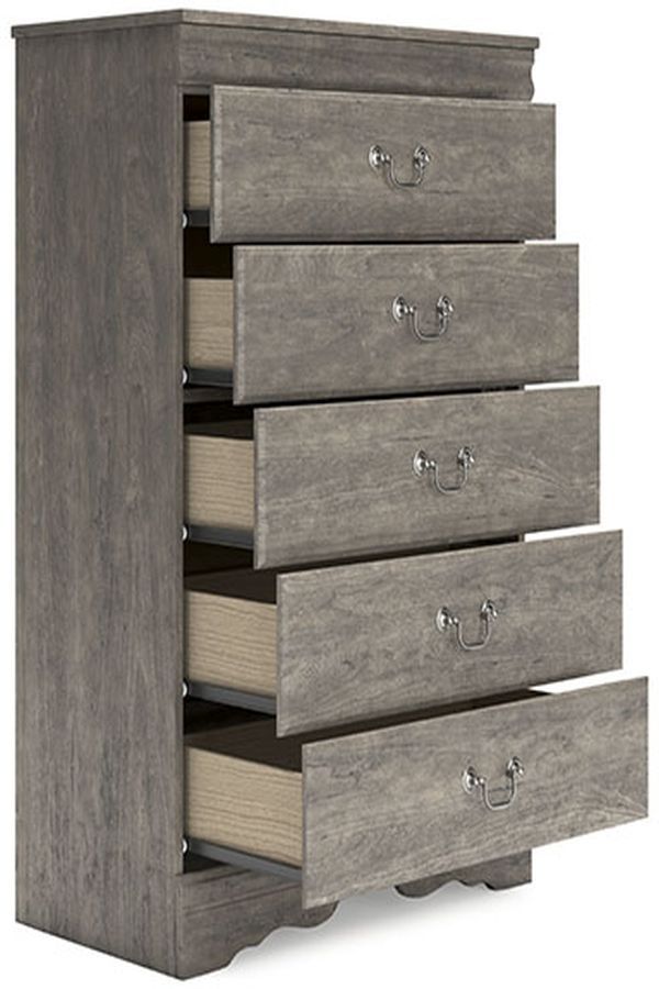 Signature Design by Ashley® Bayzor Warm Gray Vintage Chest of Drawers-4