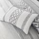 Olliix by Madison Park Grey Queen Bennett 7 Piece Comforter Set-3