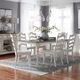 Liberty Furniture Magnolia Manor 7-Piece Antique White/Weathered Bark Dining Table Set-1