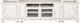 Vintage Furniture Rivers Edge Nero White 5 Piece Entertainment Wall Unit-3