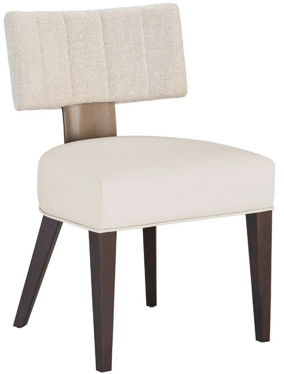 Universal Explore Home™ Loleta Dark Walnut/Endurance Sand Dining Side Chair-0