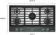 KitchenAid® 36" Juniper Gas Cooktop with 5 Burners and Integrated Wok Grate-4
