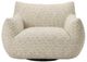 Four Hands Margot Solema Cream Swivel Chair-1