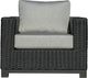 Enclover Trillium Black/Granite Club Chair-1
