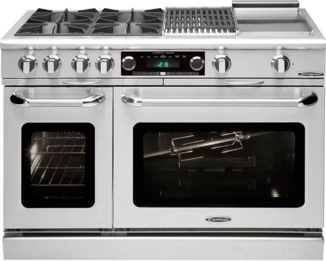 Capital Cooking Connoisseurian 48" Pro-Style Dual Fuel Natural Gas Range-2