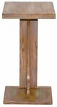 Sunny Designs™ Arizona Weathered Brown Sofa Mate Table-3