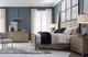 Signature Design by Ashley® Chrestner 5-Piece Gray King Upholstered Panel Bed Set-5