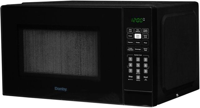 Danby® 0.9 Cu. Ft. Black Countertop Microwave-1