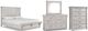 Signature Design by Ashley® Brashland 4-Piece White King Panel Bed Set-0