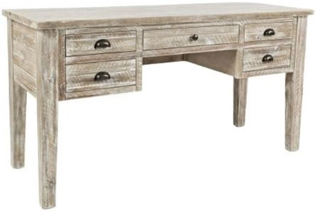 Jofran Inc. Artisan's Craft Washed Gray Desk-0