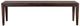 Porter International Designs Fall River Walnut Dining Bench-1