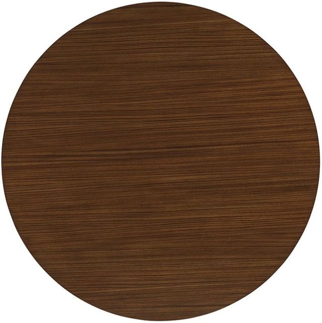 Lexington Home Kitano Mandara Brown Dining Table with Silver Base-2