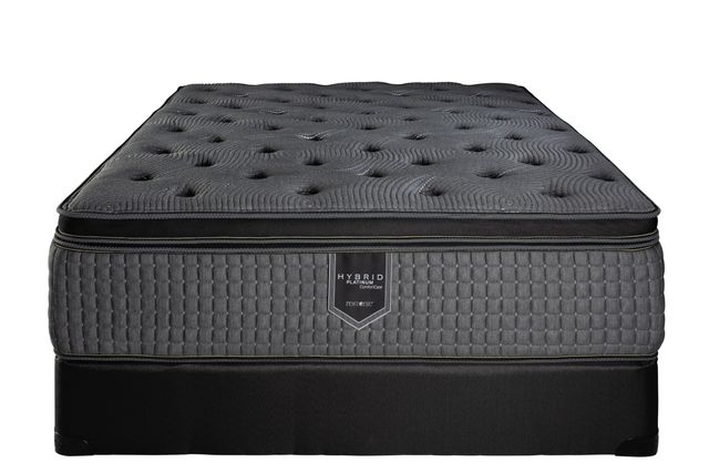 Spring Air® Hybrid Platinum Mayra 15" Plush Box Top Queen Mattress-2