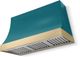 AGA Marquee 48" Salcombe Blue Wall Mounted Range Hood  with Brushed Brass Trim-0
