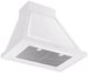Ilve® Nostalgie II Noblesse 30" White Wall Mounted Range Hood with Chrome Trim-1