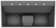 Vent-A-Hood® 48" Gunsmoke Wall Mounted Range Hood-2