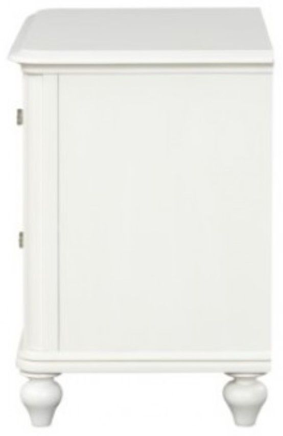 Furniture of America® Whitehaven Antique White Nightstand-3