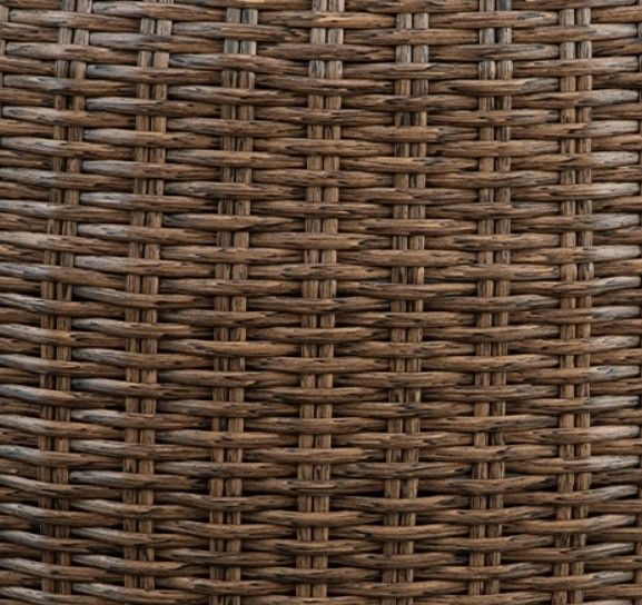 Signature Design by Ashley® Double Point Brown Aluminum/Wicker Outdoor Cocktail Table-4