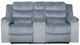 New Classic® Home Furnishings Willow Gray Manual Reclining Loveseat-2