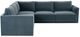 TOV Furniture Willow 5-Piece Blue Modular Sectional-3