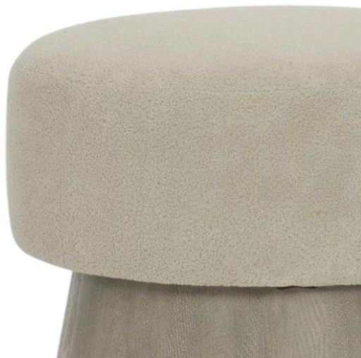Bernhardt Linea Cerused Greige/Gray Upholstered Bench-1