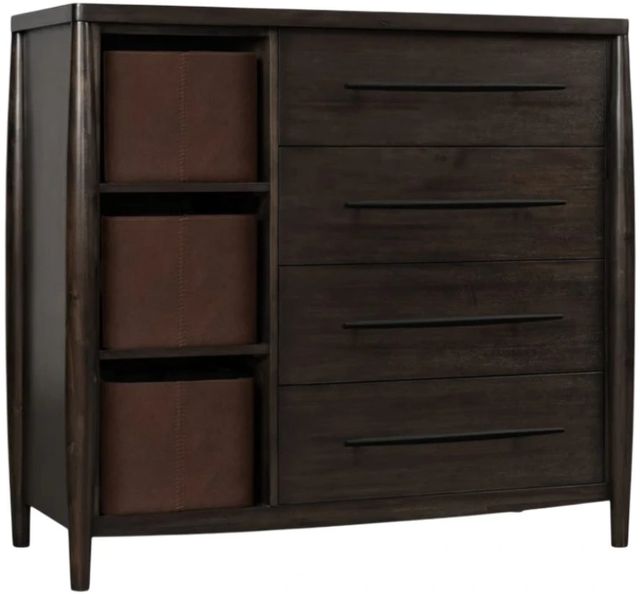 Modus Furniture Koko Minx Sweater Chest with Storage Bins-0