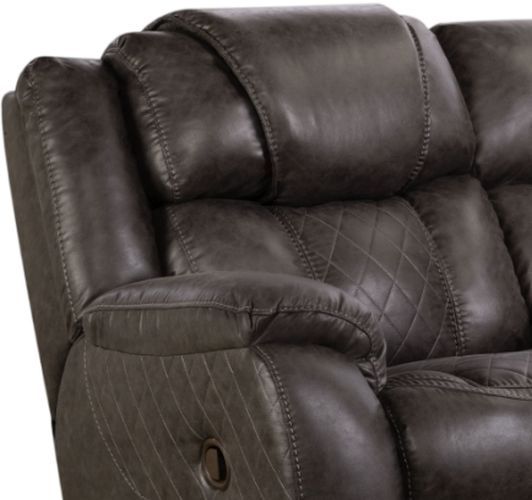 HomeStretch Daytona Steel Manual Reclining Loveseat-1