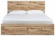 Signature Design by Ashley® Hyanna Tan Brown King Storage Panel Bed-1