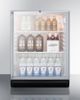 Summit® Commercial Series 5.5 Cu. Ft. Stainless Steel Beverage Center-1
