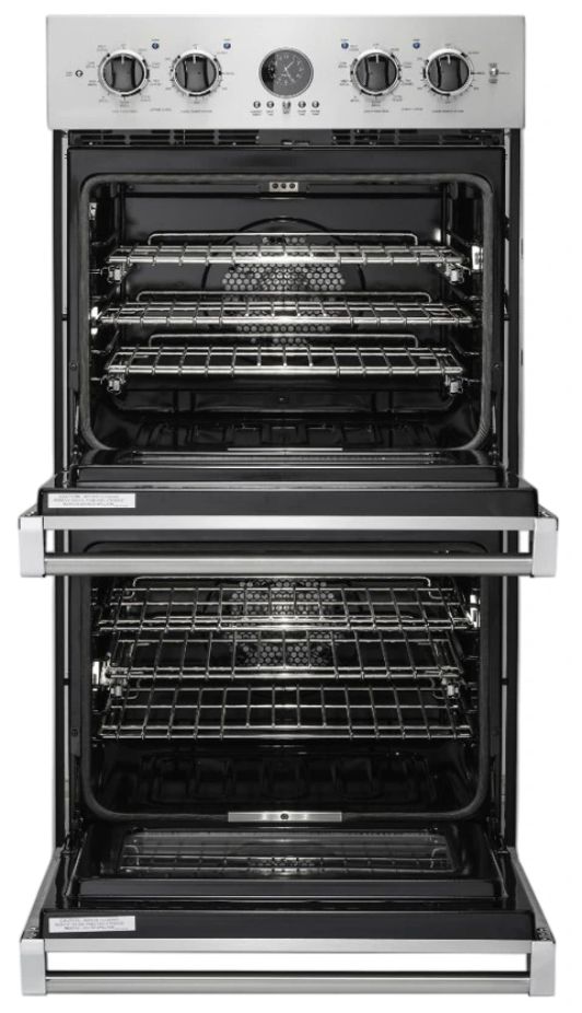 Viking® 5 Series 27" Daffodil Double Electric Premiere Wall Oven-1