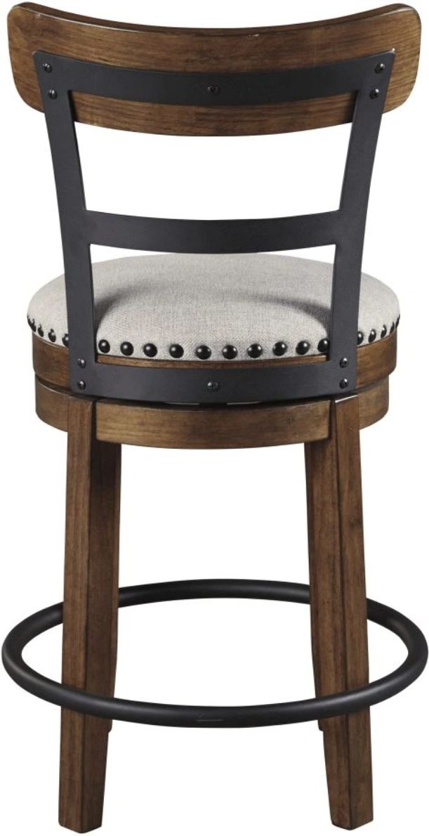 Signature Design by Ashley® Valebeck Brown Swivel Barstool-2