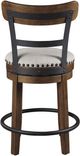 Signature Design by Ashley® Valebeck Brown Swivel Barstool-2